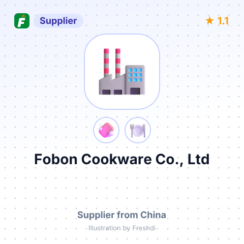 Fobon Cookware Co., Ltd – summary card, no photo uploaded yet