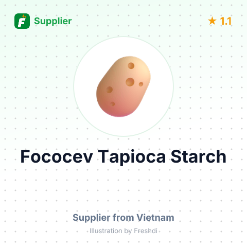 Fococev Tapioca Starch – summary card, no photo uploaded yet