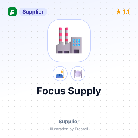 Focus Supply – summary card, no photo uploaded yet