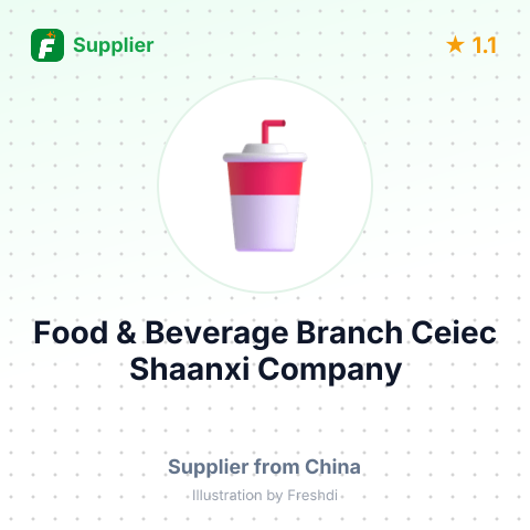 Food & Beverage Branch Ceiec Shaanxi Company  – summary card, no photo uploaded yet