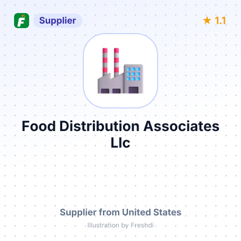 Food Distribution Associates Llc – summary card, no photo uploaded yet