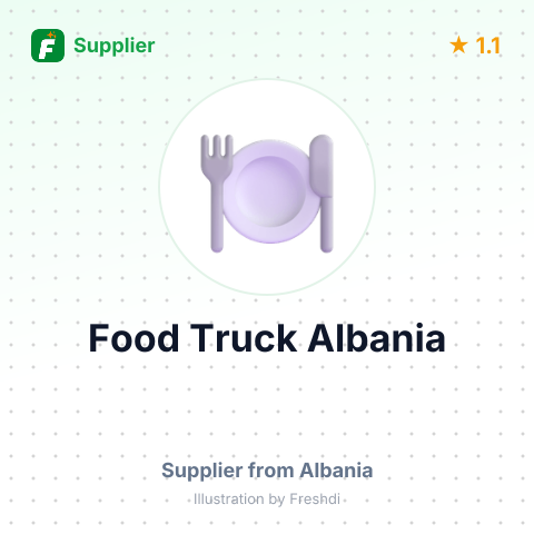 Food Truck Albania – summary card, no photo uploaded yet
