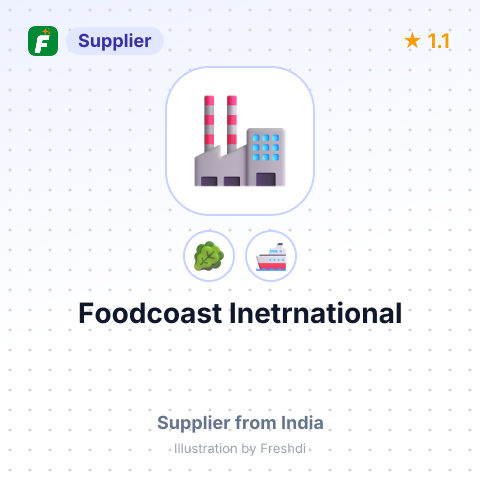 Foodcoast Inetrnational – summary card, no photo uploaded yet