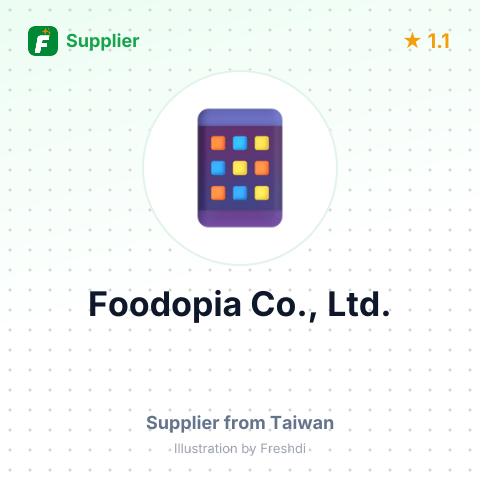Foodopia Co., Ltd. – summary card, no photo uploaded yet