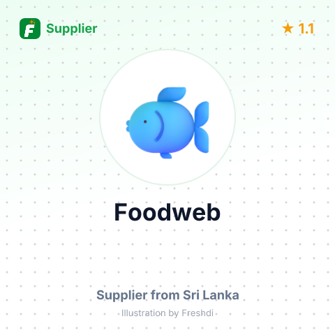 Foodweb  – summary card, no photo uploaded yet