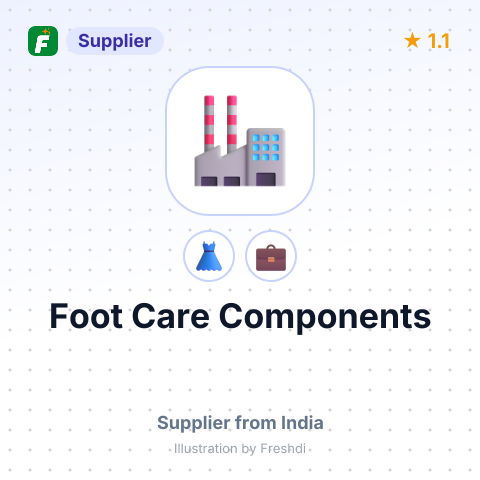 Foot Care Components – summary card, no photo uploaded yet