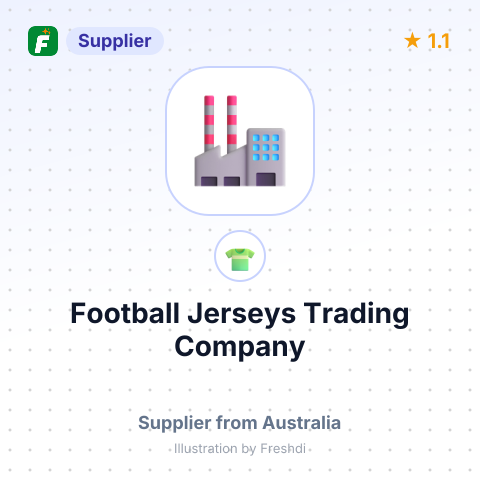 Football Jerseys Trading Company – summary card, no photo uploaded yet