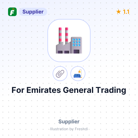 For Emirates General Trading – summary card, no photo uploaded yet