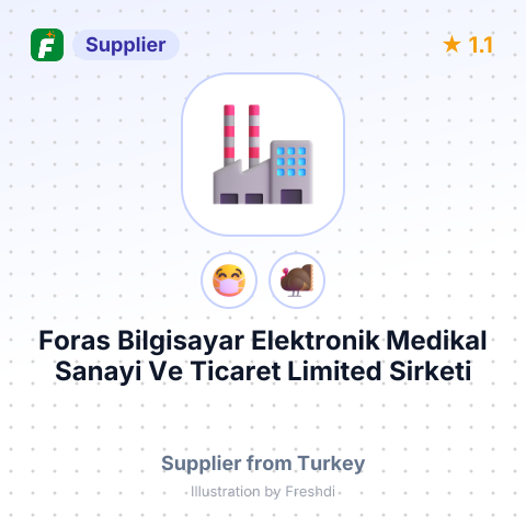 Foras Bilgisayar Elektronik Medikal Sanayi Ve Ticaret Limited Sirketi – summary card, no photo uploaded yet