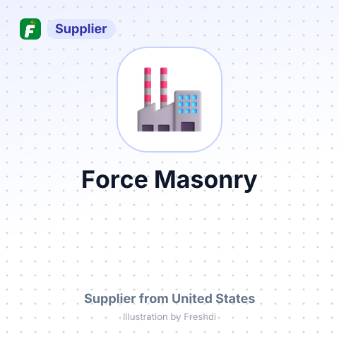 Force Masonry – summary card, no photo uploaded yet