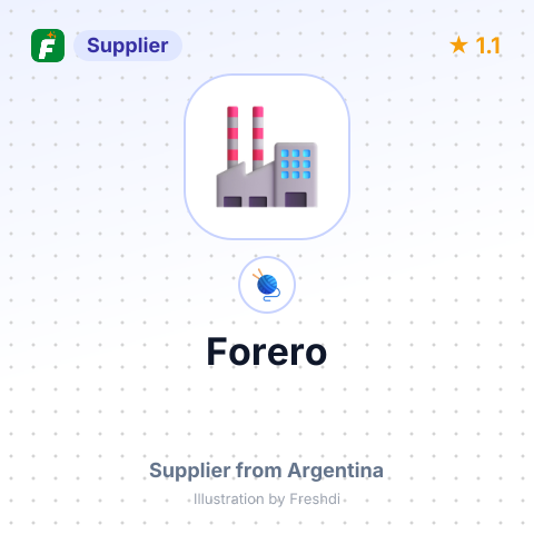 Forero  – summary card, no photo uploaded yet
