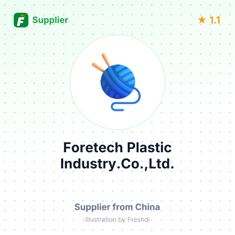Foretech Plastic Industry.Co.,Ltd. – summary card, no photo uploaded yet