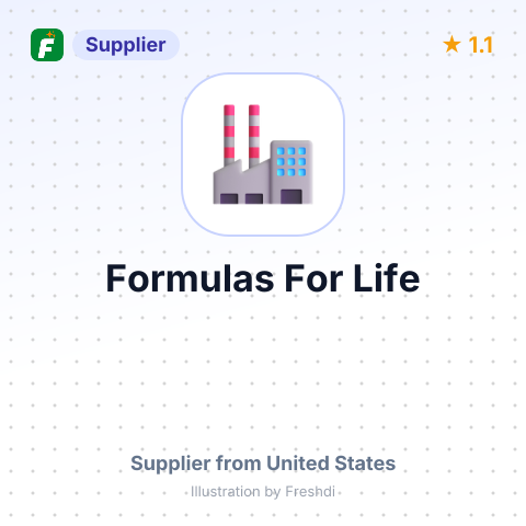 Formulas For Life – summary card, no photo uploaded yet