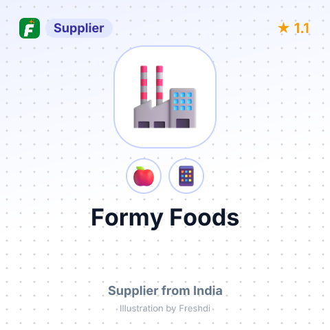 Formy Foods  – summary card, no photo uploaded yet