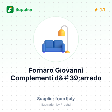 Fornaro Giovanni Complementi d&＃39;arredo – summary card, no photo uploaded yet