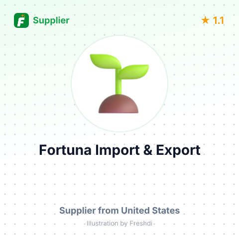 Fortuna Import & Export  – summary card, no photo uploaded yet