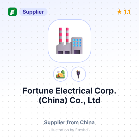 Fortune Electrical Corp. (China) Co., Ltd – summary card, no photo uploaded yet