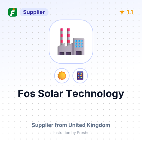 Fos Solar Technology – summary card, no photo uploaded yet