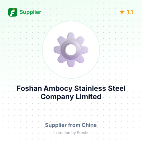 Foshan Ambocy Stainless Steel Company Limited – summary card, no photo uploaded yet