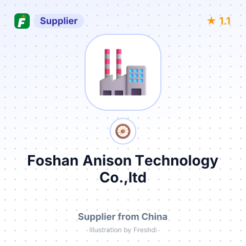 Foshan Anison Technology Co.,ltd – summary card, no photo uploaded yet