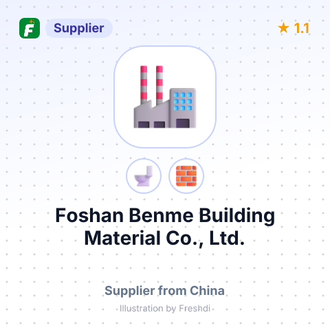 Foshan Benme Building Material Co., Ltd. – summary card, no photo uploaded yet