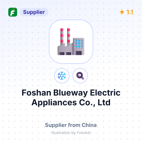 Foshan Blueway Electric Appliances Co., Ltd – summary card, no photo uploaded yet