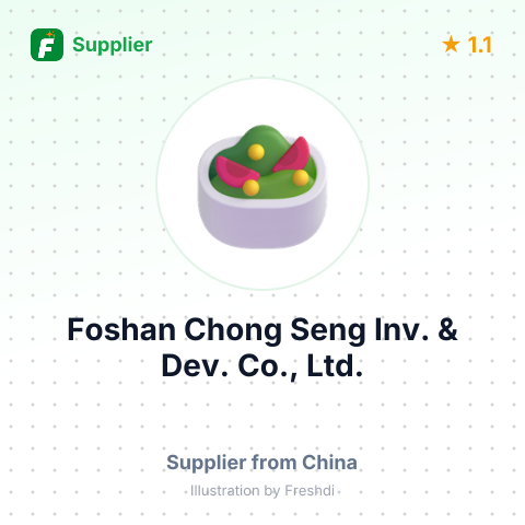 Foshan Chong Seng Inv. & Dev. Co., Ltd. – summary card, no photo uploaded yet