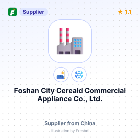 Foshan City Cereald Commercial Appliance Co., Ltd. – summary card, no photo uploaded yet