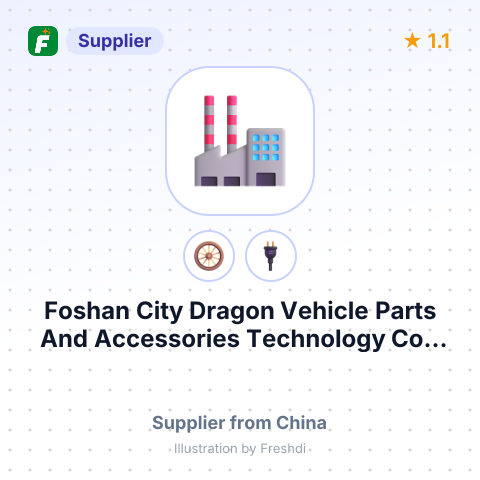Foshan City Dragon Vehicle Parts And Accessories Technology Co., Ltd. – summary card, no photo uploaded yet