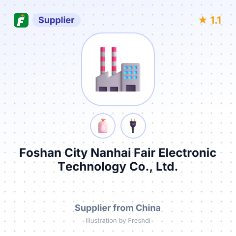 Foshan City Nanhai Fair Electronic Technology Co., Ltd. – summary card, no photo uploaded yet