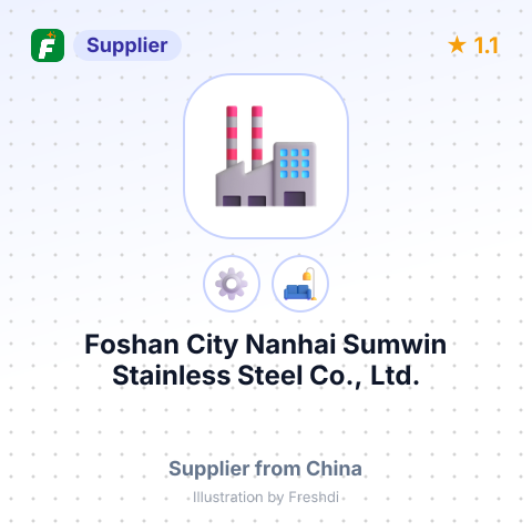 Foshan City Nanhai Sumwin Stainless Steel Co., Ltd. – summary card, no photo uploaded yet