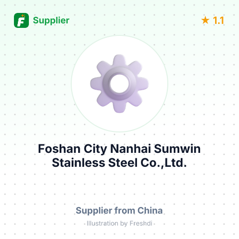 Foshan City Nanhai Sumwin Stainless Steel Co.,Ltd. – summary card, no photo uploaded yet