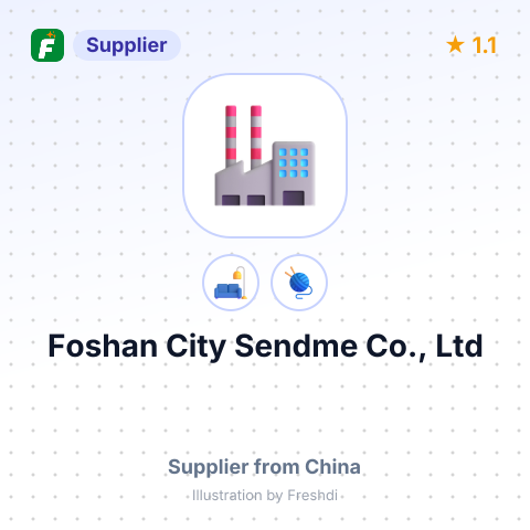 Foshan City Sendme Co., Ltd – summary card, no photo uploaded yet