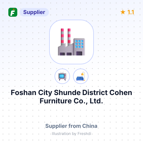 Foshan City Shunde District Cohen Furniture Co., Ltd. – summary card, no photo uploaded yet