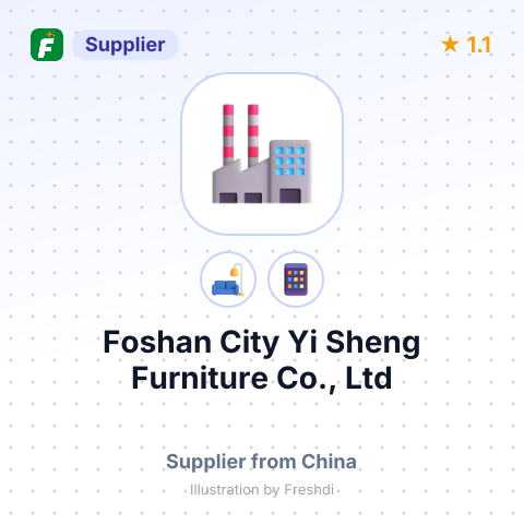 Foshan City Yi Sheng Furniture Co., Ltd – summary card, no photo uploaded yet