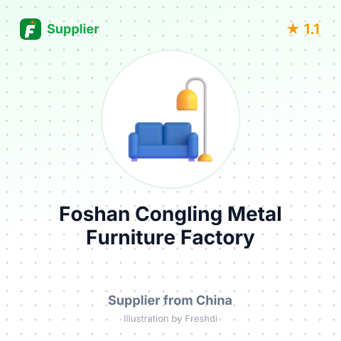 Foshan Congling Metal Furniture Factory – summary card, no photo uploaded yet