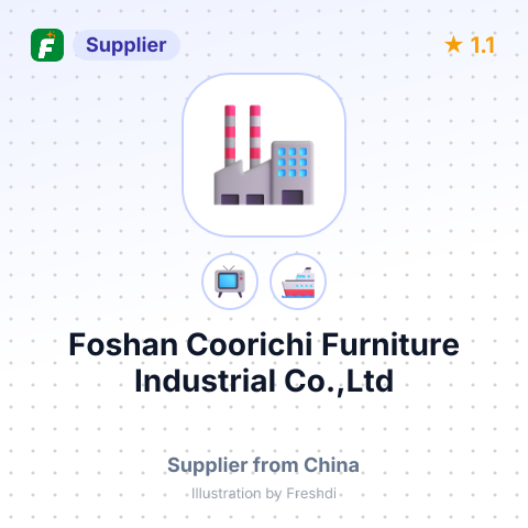Foshan Coorichi Furniture Industrial Co.,Ltd – summary card, no photo uploaded yet