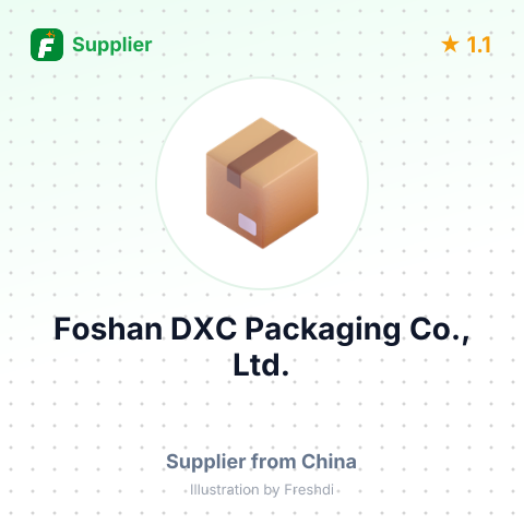 Foshan DXC Packaging Co., Ltd. – summary card, no photo uploaded yet