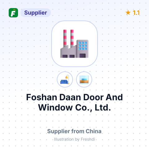 Foshan Daan Door And Window Co., Ltd. – summary card, no photo uploaded yet