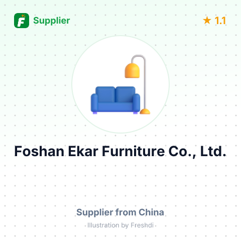 Foshan Ekar Furniture Co., Ltd. – summary card, no photo uploaded yet
