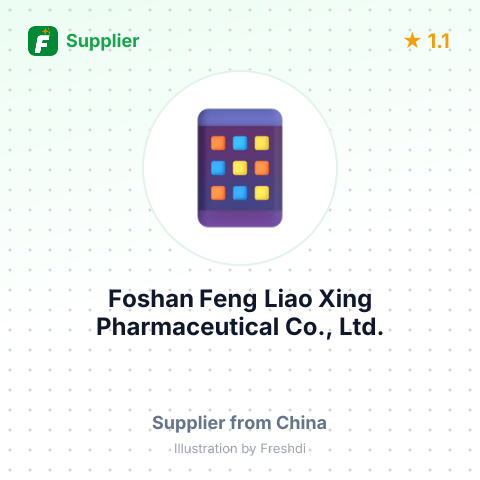 Foshan Feng Liao Xing Pharmaceutical Co., Ltd. – summary card, no photo uploaded yet