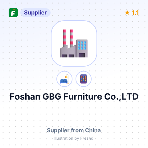 Foshan GBG Furniture Co.,LTD – summary card, no photo uploaded yet