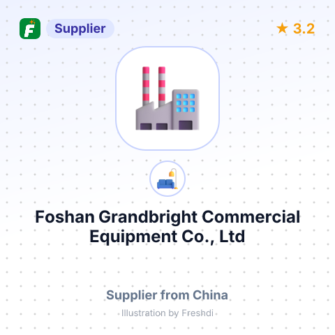 Foshan Grandbright Commercial Equipment Co., Ltd – summary card, no photo uploaded yet