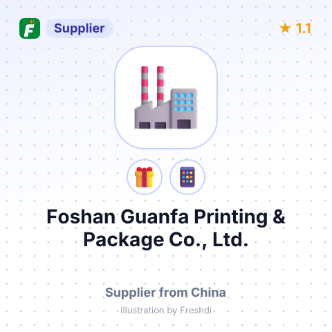 Foshan Guanfa Printing & Package Co., Ltd. – summary card, no photo uploaded yet