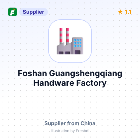 Foshan Guangshengqiang Handware Factory – summary card, no photo uploaded yet