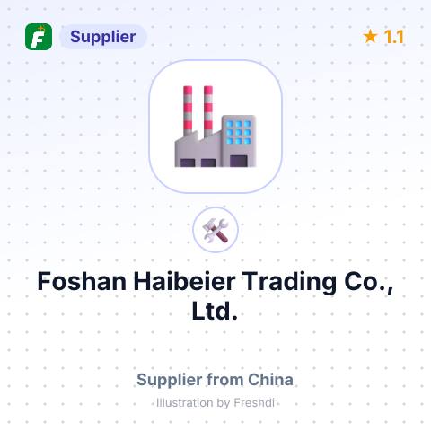 Foshan Haibeier Trading Co., Ltd. – summary card, no photo uploaded yet