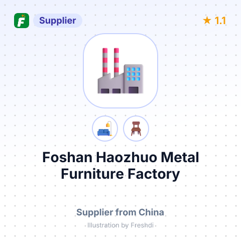 Foshan Haozhuo Metal Furniture Factory – summary card, no photo uploaded yet