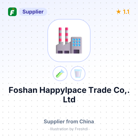 Foshan Happylpace Trade Co,. Ltd – summary card, no photo uploaded yet