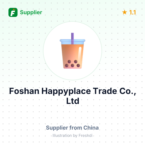 Foshan Happyplace Trade Co., Ltd – summary card, no photo uploaded yet
