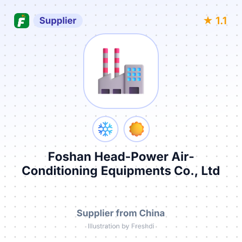 Foshan Head-Power Air-Conditioning Equipments Co., Ltd – summary card, no photo uploaded yet